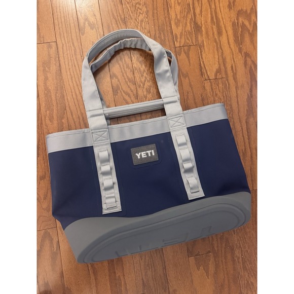 YETI Camino 35 Carryall Beach Carrying Tote Bag (Navy Blue) Carry Tote - Picture 4 of 5